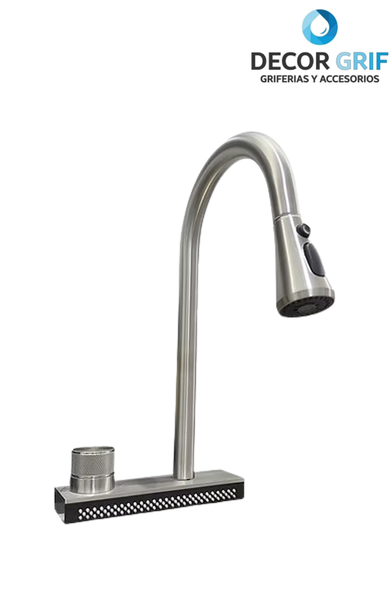 MONOCOMANDO P/COCINA MUEBLE SATINADO PICO EXTRAIBLE MC304-0900 XIMENG