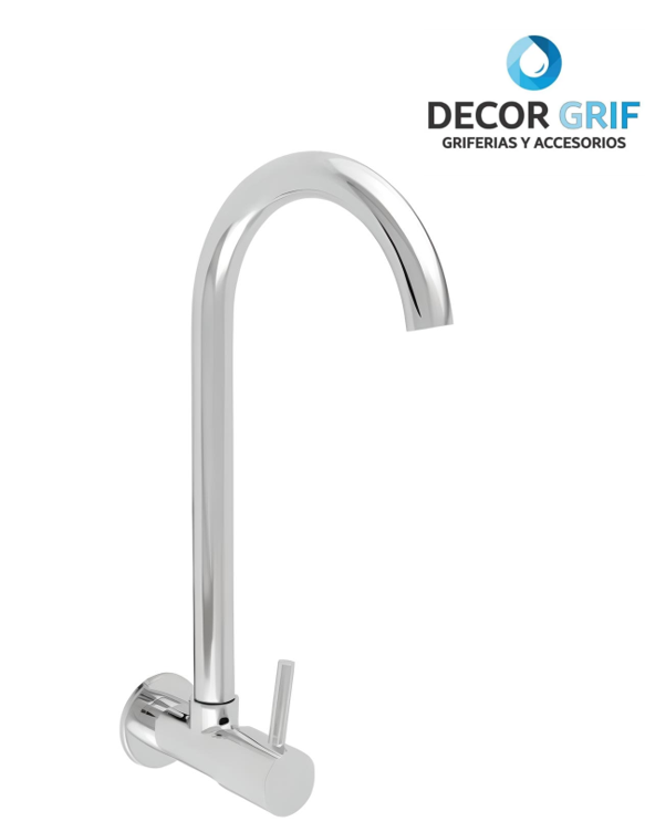 LLAVE DE 1/2 PARED P/COCINA MEMPHIS TREBOL