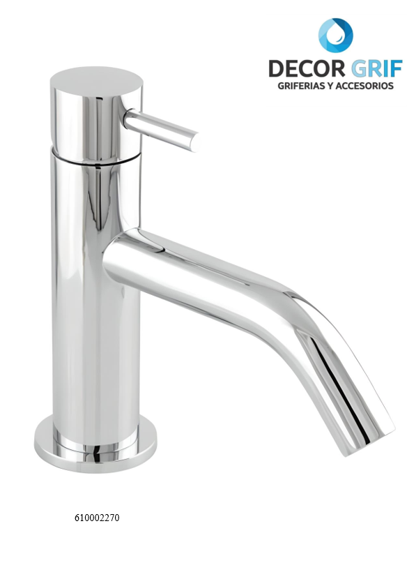 LLAVE DE 1/2 LAVATORIO PICO BAJO MEMPHIS TREBOL