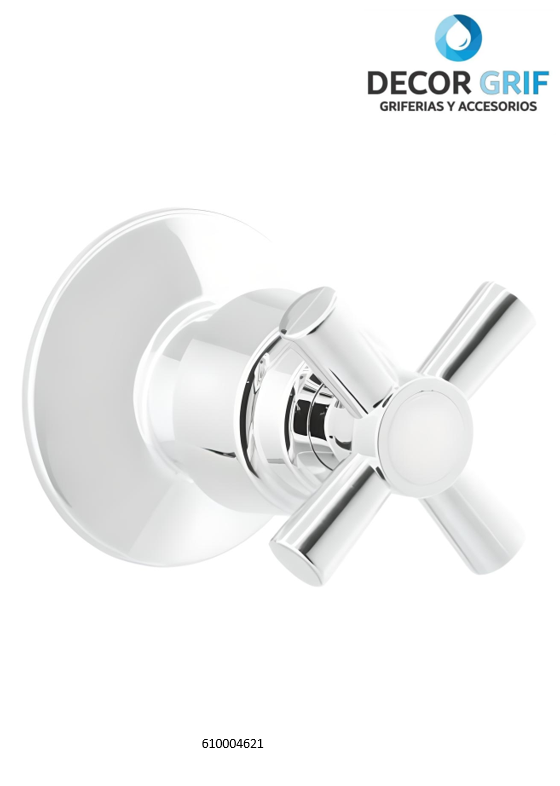 LLAVE DE 1/2 DUCHA EMPOTRADA BRISA TREBOL