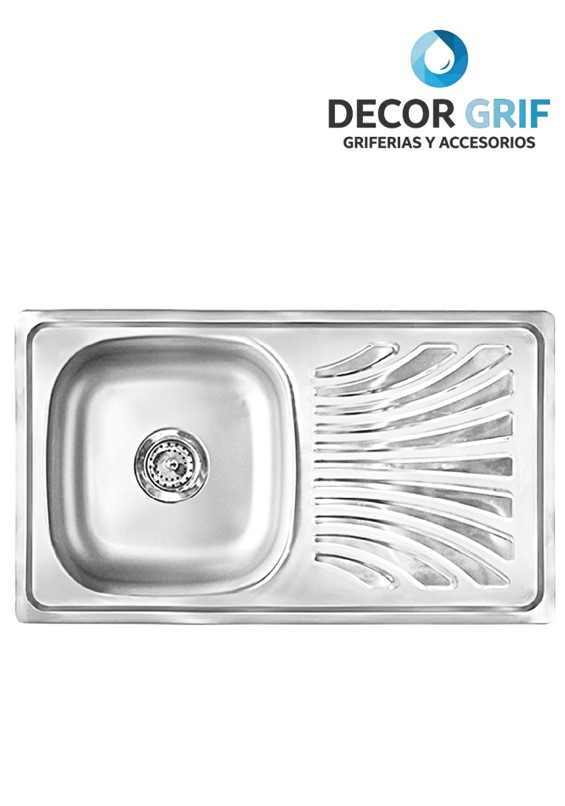 LAVADERO ACERO INOXIDABLE 75X40CM LD-7540 FRATELLI