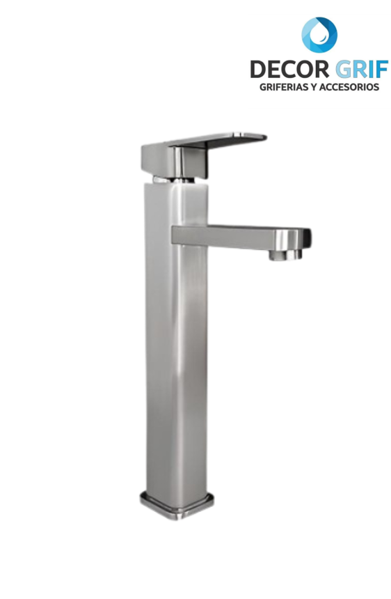 MONOCOMANDO ALTO P/BOWL SATINADO PICO 11CM M0191A XIMENG