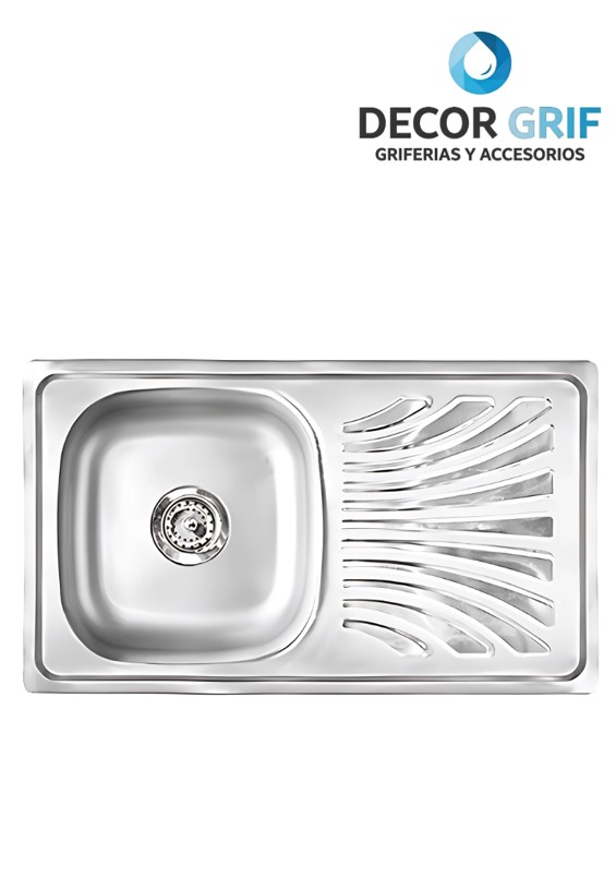LAVADERO ACERO INOXIDABLE 96X43CM LD-9643 FRATELLI