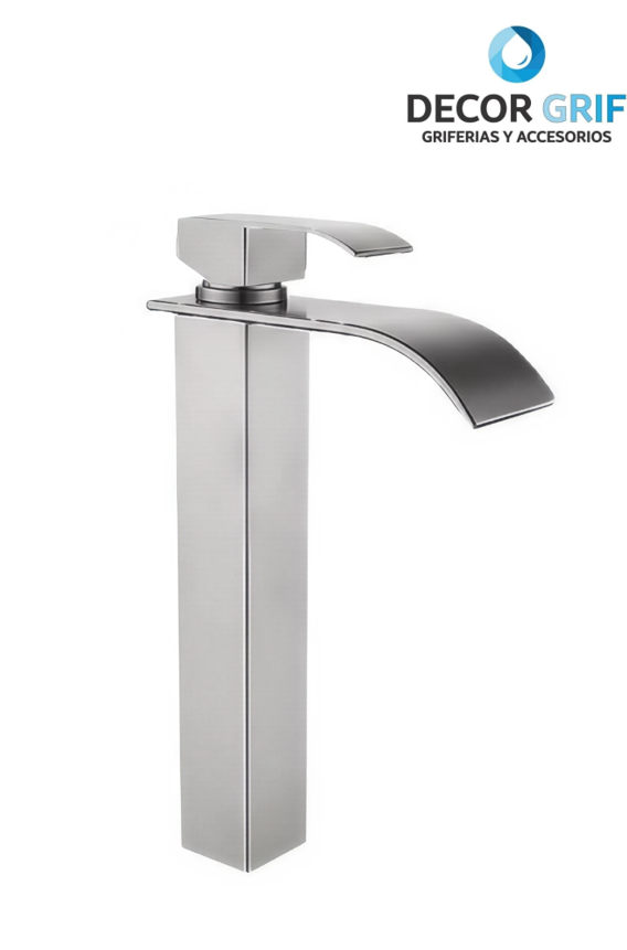 MONOCOMANDO ALTO P/BOWL SATINADO PICO 18 CM M304-01046 XIMENG