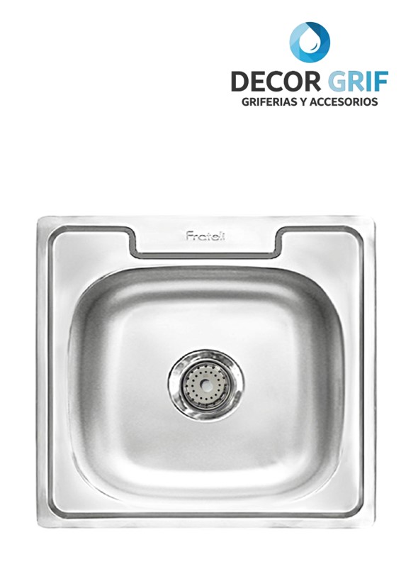 LAVADERO ACERO INOXIDABLE 47X43CM GE4743 FRATELLI