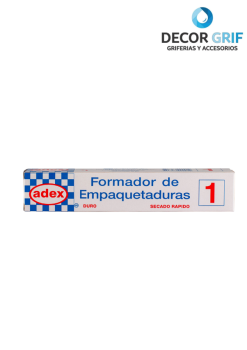 FORMADOR DE EMPAQUE CHISGUETE ADEX